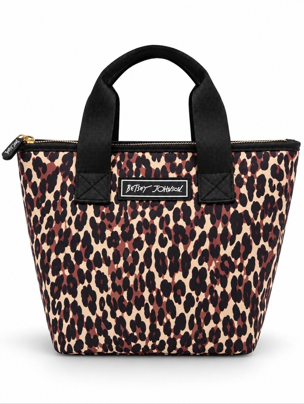 Betsey Johnson Leopard Print Insulated Lunch Tote Bag NWT TBJ-0460